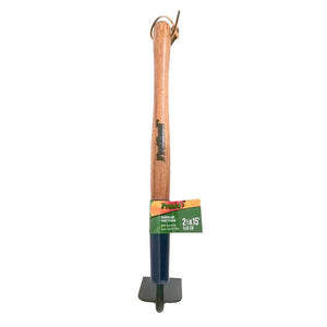 Handheld Hoe 16-3/4in x 2-1/4in Head Wood Handle - Garden Centre - Nursery