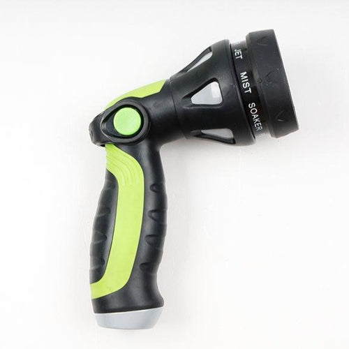 Hose Nozzle Sprayer Metal Swivel Trigger 8-Pattern - Garden Centre - Nursery