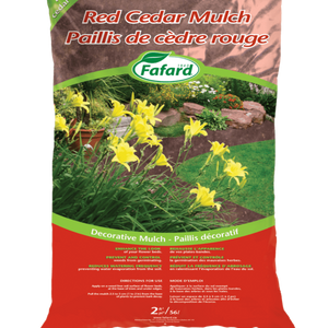 Fafard Cedar Mulch 2 cft - Red 56.6L