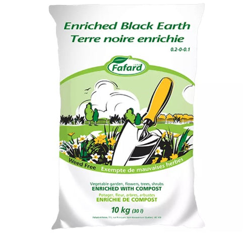 Fafard Enriched Black Earth 30L