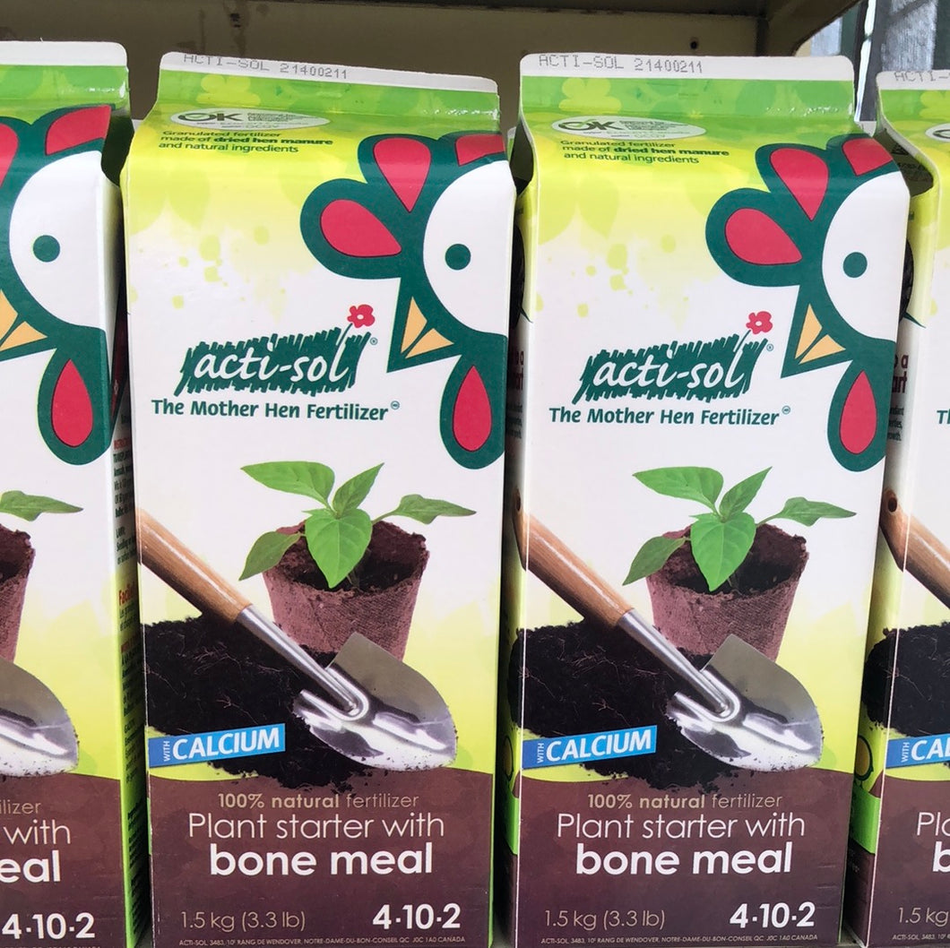 Acti-sol Bone meal 4-10-2 - Garden Centre - Nursery