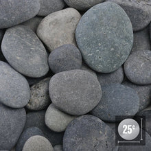 Load image into Gallery viewer, Mexican Beach Pebble - black 2&quot;- 3&quot; 18kg - Garden Centre - Nursery